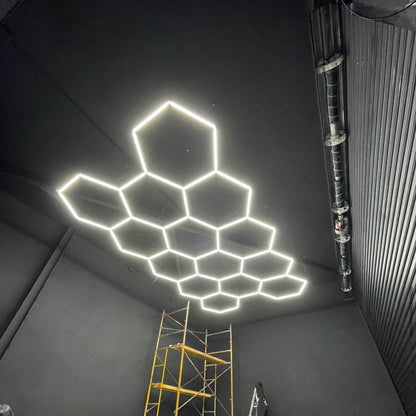 LED Deckenbeleuchtung Hexagon