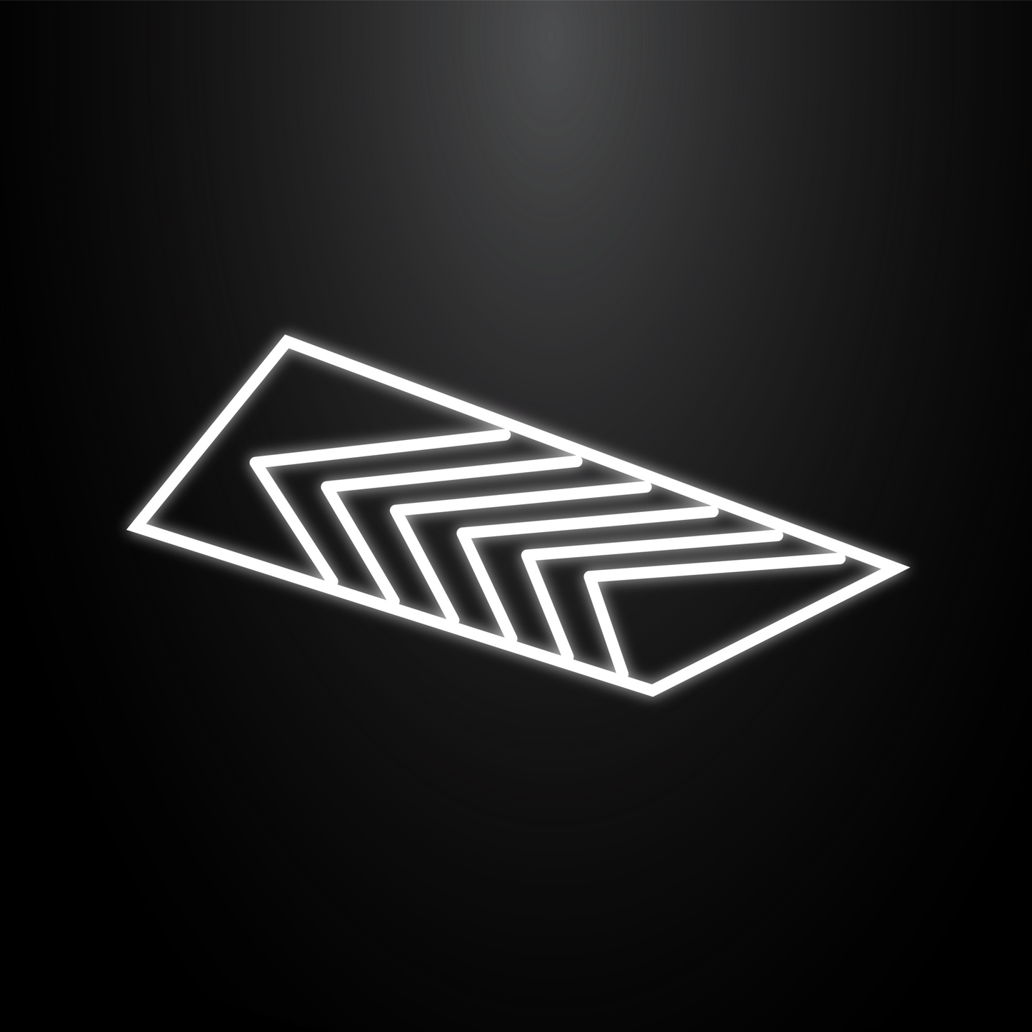 LED ceiling lighting arrow optics with LED frame