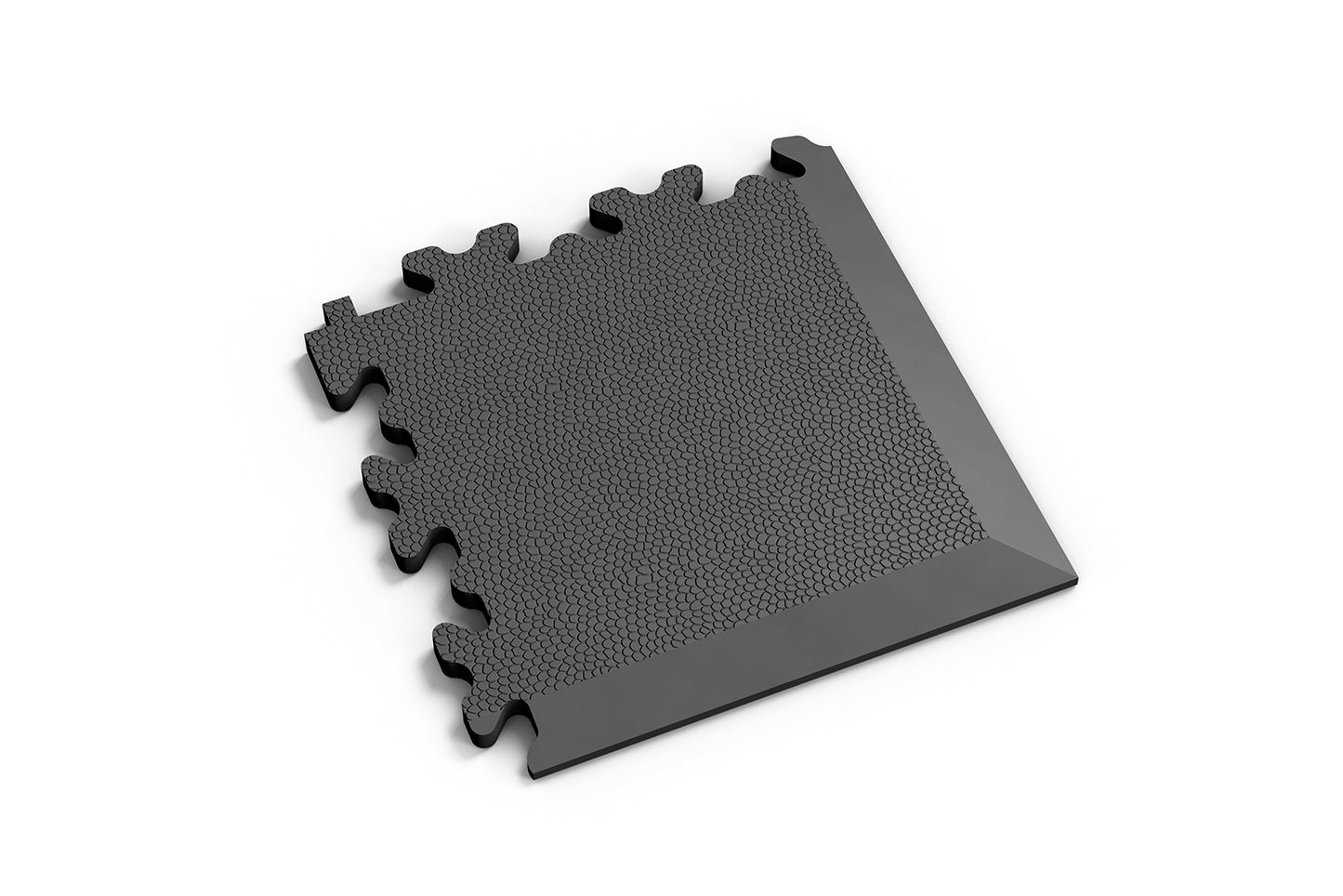 PVC Klickfliese Ecke Industry Leder-Optik