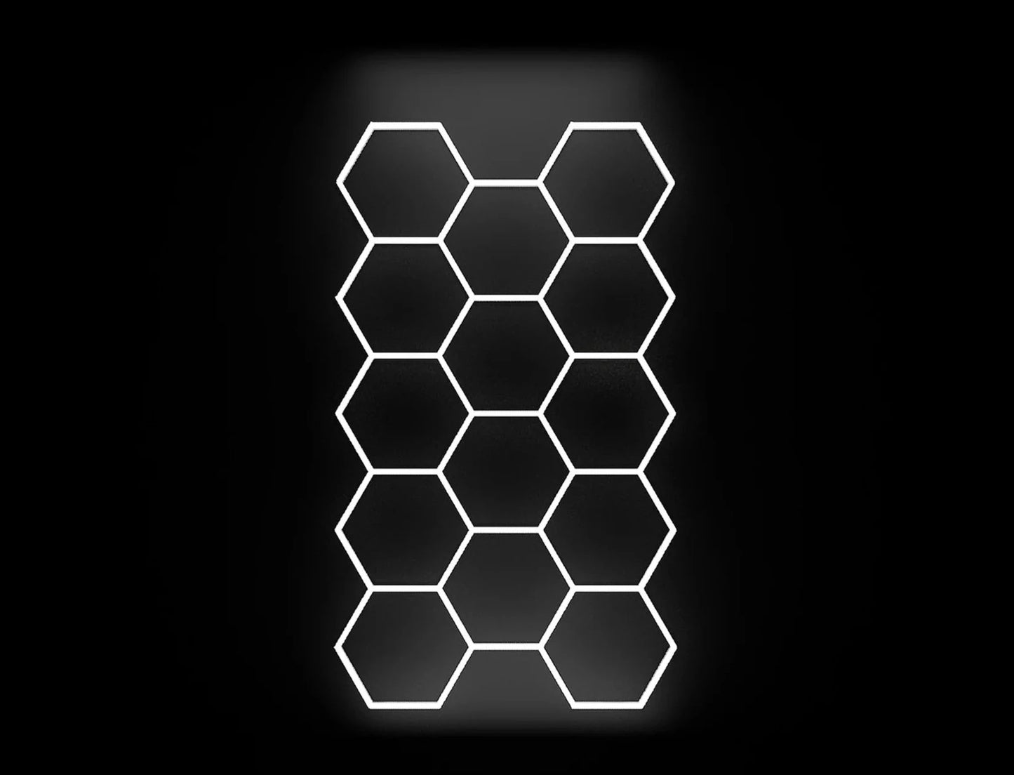 LED Deckenbeleuchtung Hexagon