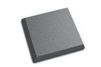 PVC Klickfliese Ecke Invisible Leder-Optik