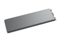 PVC Klickfliese Seitenteil Invisible Leder-Optik