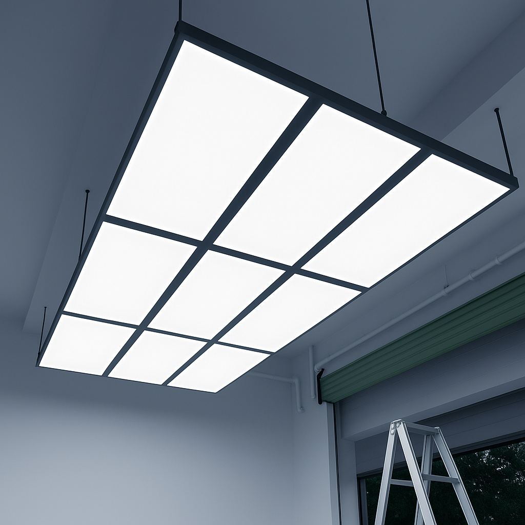 Unser LED-Panel vereint modernes Design, hohe Effizienz und zuverlässige Leistung.
