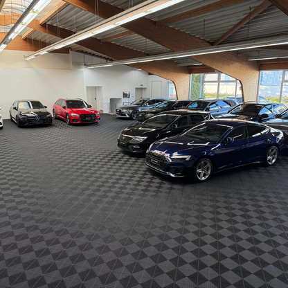GRID click tiles for garage, workshop and much more