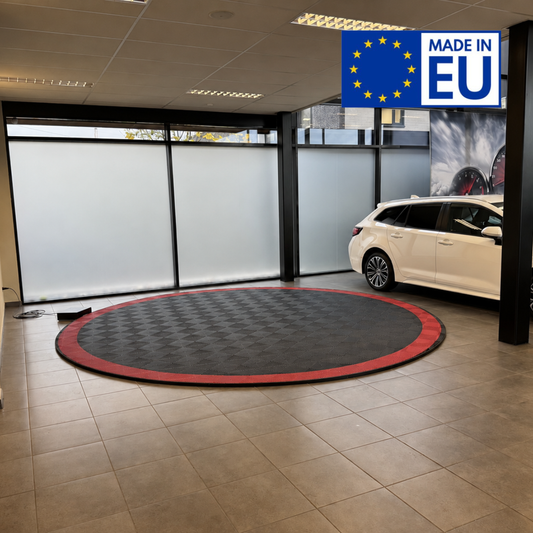 Auto Drehscheibe ultraflach für Showroom, Autohaus etc.