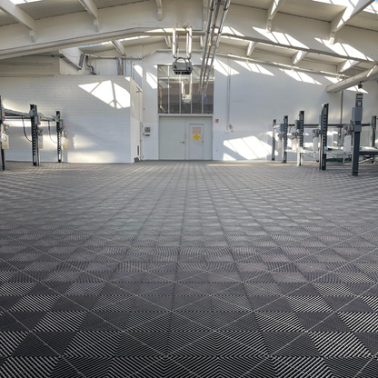 Klickfliesen GRID (belüftet) für Garage, Werkstatt und vieles mehr