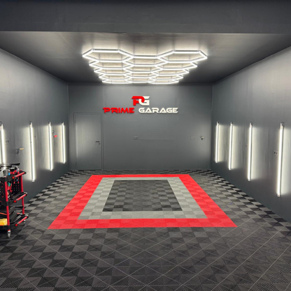 Klickfliesen GRID für Garage, Werkstatt und vieles mehr