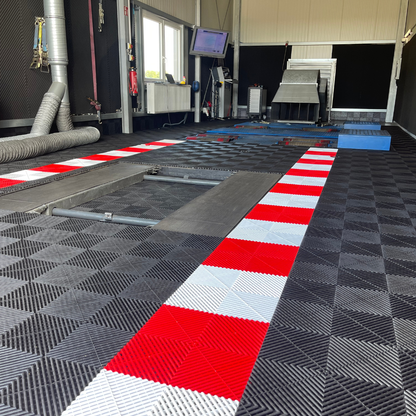 Klickfliesen GRID (belüftet) für Garage, Werkstatt und vieles mehr