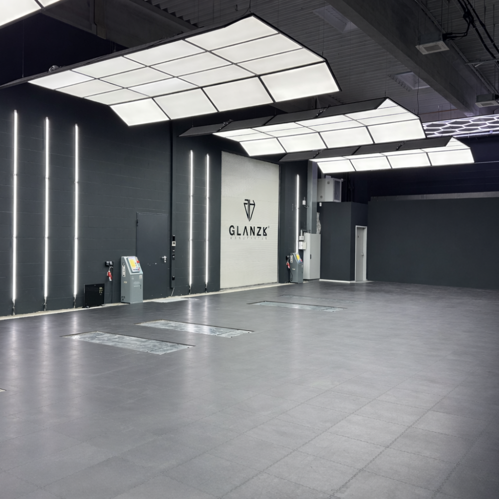 PVC Klickfliese INDUSTRY 7mm für industriellen Einsatz - Anti-Rutsch-Profil