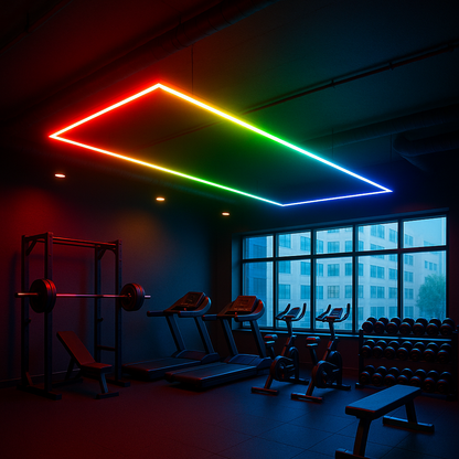 LED ceiling lighting Hexagon