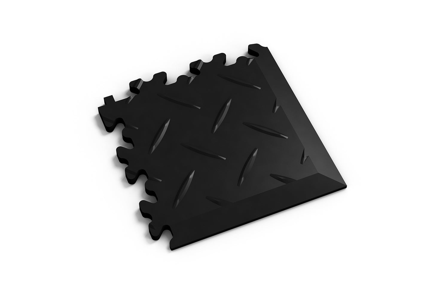 PVC Klickfliese Ecke Industry Leder-Optik