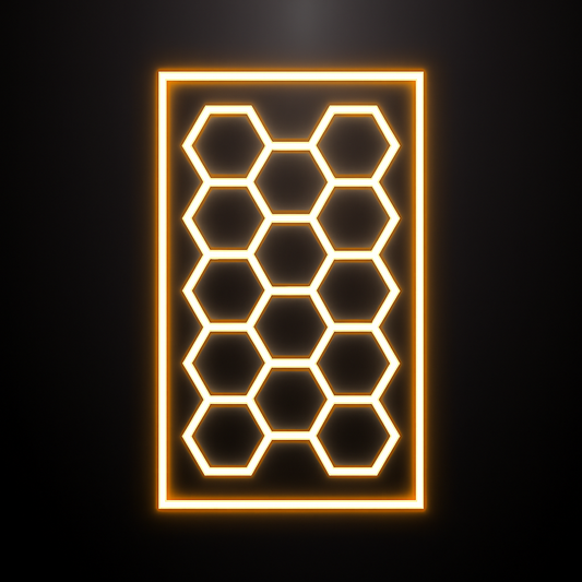 LED Deckenbeleuchtung Hexagon 4000k Warmweiß