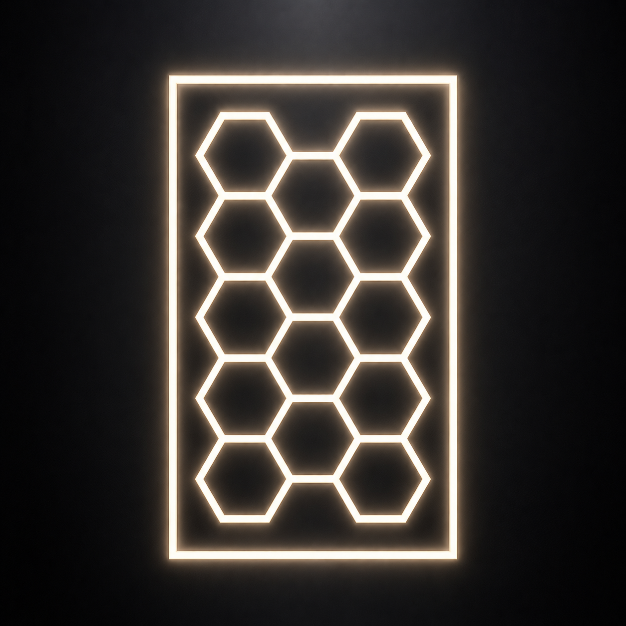 LED Deckenbeleuchtung Hexagon 4000k Neutralweiß