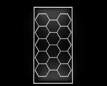 LED Deckenbeleuchtung Hexagon