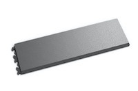 PVC Klickfliese Seitenteil Invisible Leder-Optik