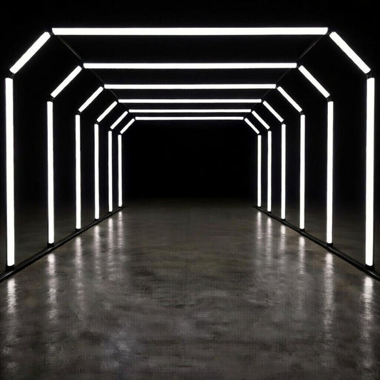 LED Lichttunnel für Automobilbranche