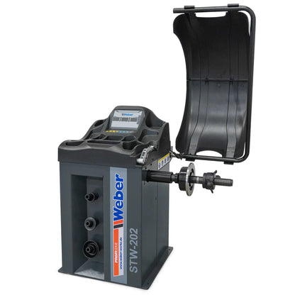 PKW Reifenmontiermaschine STM-122 und Radwuchtmaschine STW-202 inkl. Hilfsmontagearm rechts