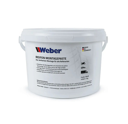 Reifen Montagepaste weiß 3 kg - Reifenmontierpaste
