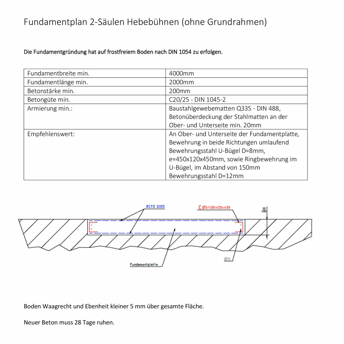 2 Säulen Hebebühne Weber Expert Serie Autolift 6.0