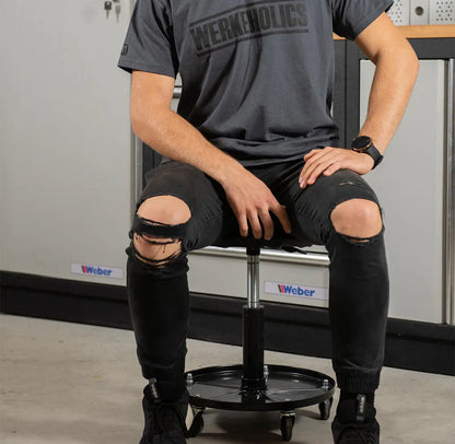 Weber höhenverstellbarer Werkstatthocker