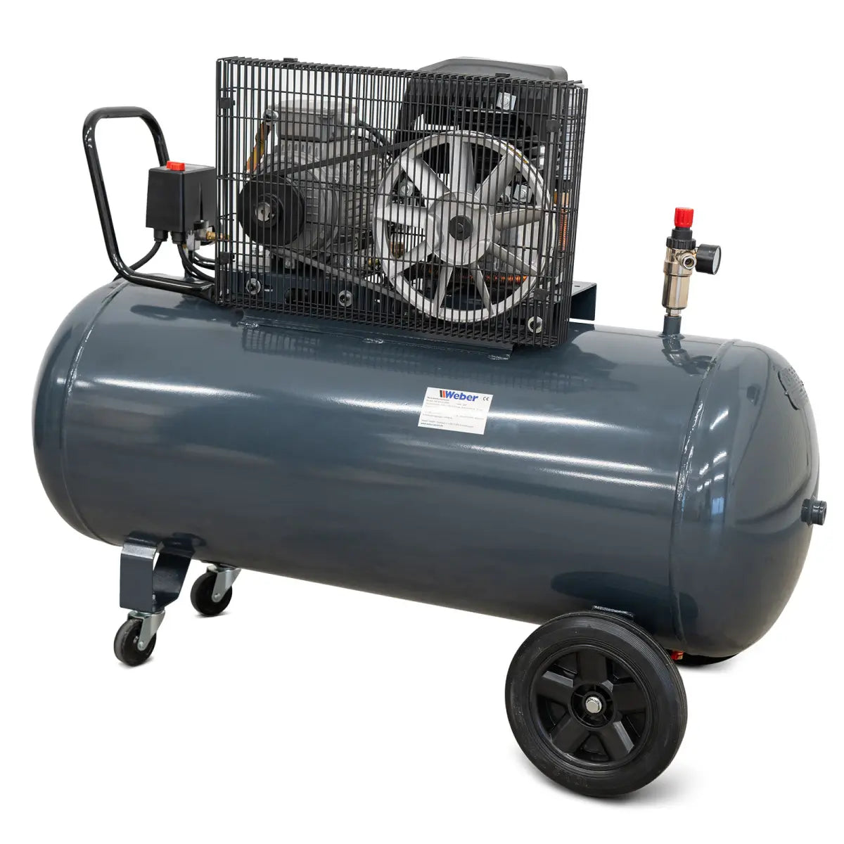 Werkstattkompressor 400 V / 10 bar / 200 l Tank